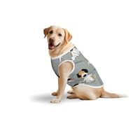 Salelf Funny Beagle Active Dog for Dog Costume, All Season Soft Pure Cotton Pet Harness, Outerwear for Medium to Large Dogs, Outdoor Walking