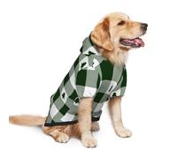 Salelf Green White Christmas Tree Lumberjack Plaid for