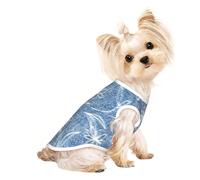 Salelf Hand Draw Daisy for Dog Shirts Elastic Soft Dog T-Shirts Spring Summer Pet Clothes Breathable Pet Apparel Tee Shirt for Puppy Kitty Cats Small Medium Dogs