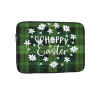 Salelf Happy Easter for Laptop Sleeve for Laptop Sleeve for 10-17 Inch MacBook Air/Pro, Dell, HP, Shockproof Water Resistant Protective Case for School & Travel
