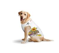 Salelf Have a Nice Day for Dog Costume, All Season Soft Pure Cotton Pet Harness, Outerwear for Medium to Large Dogs, Outdoor Walking