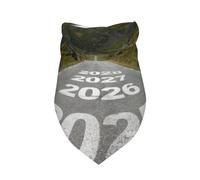 Salelf Heading Towards 2025 Dog Bandana Premium Durable Triangle Scarf -1 PackWashable Make Your Pooch Stand Out Dog Bandana Suitable for Neutral Large Dogs