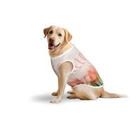 Salelf Hello Spring for Dog Costume, All Season Soft Pure Cotton Pet Harness, Outerwear for Medium to Large Dogs, Outdoor Walking