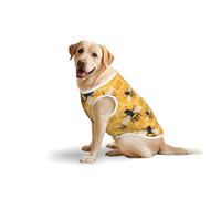 Salelf High-End Little Bee for Dog Costume, All Year Round Soft Pure Cotton Pet Harness, Outerwear for Medium to Large Dogs, Outdoor Walking