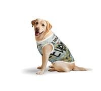 Salelf I Haven't Been Everywhere But Its On My List for Dog Costume, All Season Soft Pure Cotton Pet Harness, Outerwear for Medium to Large Dogs, Outdoor Walking
