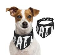 Salelf I Love Math for Dog Bandana Adjustable - Quick Dry & Breathable Cotton, Cute Floral Pattern for Small Medium Large Dogs, Perfect for Holiday Photos