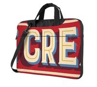 Salelf Ice Cream for 360 Protection Laptop Bag for 13-15.6 Inch, Business Messenger Briefcase, Black, 15.6 inch