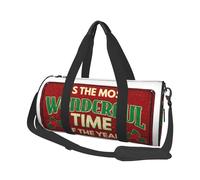 Salelf It's The Most Wonderful Time Of The Year for Duffle Bag, Waterproof Large Duffle Bag, Weekender Bag, Gym Bag, Sports Bag, Overnight Bag