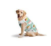 Salelf Kawaii Sushi for Dog Costume, All Season Soft Pure Cotton Pet Harness, Outerwear for Medium to Large Dogs, Outdoor Walking