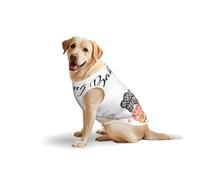 Salelf Little Chef Gnome for Dog Costume, All Season Soft Pure Cotton Pet Harness, Outerwear for Medium to Large Dogs, Outdoor Walking