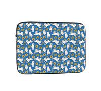 Salelf Little Dog for Laptop Sleeve for Laptop Sleeve for 10-17 Inch MacBook Air/Pro, Dell, HP, Shockproof Water Resistant Protective Case for School & Travel