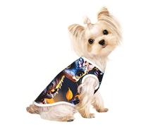 Salelf Little Fire Dragon for Dog Shirts Elastic Soft Dog T-Shirts Breathable Pet Clothes Spring Summer Pet Apparel Tee Shirt for Puppy Kitty Cats Small Medium Dogs