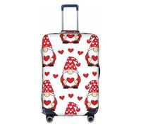 Salelf Love Father for Luggage Cover Washable Elasticated Suitcase Covers TSA Approved Stylish Dust and Scratch Resistant Case Protector for Kids and Adults, White, S