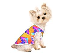 Salelf Magic Mushrooms (2) for Dog Shirts Elastic Soft Dog T-Shirts Breathable Pet Clothes Spring Summer Pet Apparel Tee Shirt for Puppy Kitty Cats Small Medium Dogs
