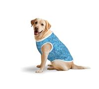 Salelf Mathematical Drawings for Dog Costume, All Season Soft Pure Cotton Pet Harness, Outerwear for Medium to Large Dogs, Outdoor Walking