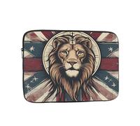Salelf Mighty Lion for Laptop Sleeve for Laptop Sleeve for 10-17 Inch MacBook Air/Pro, Dell, HP, Shockproof Water Resistant Protective Case for School & Travel