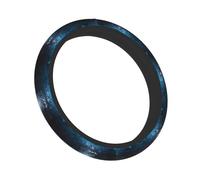 Salelf Moon Illuminating The Ocean for Steering Wheel Cover, Universal Neoprene Car Steering Wheel Protector, Non-Slip Easy Install for Cars, Trucks, SUV & ATV