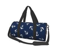 Salelf Nautical Themed Simple Anchors for Duffle Bag, Waterproof Large Duffle Bag, Weekender Bag, Gym Bag, Sports Bag, Overnight Bag