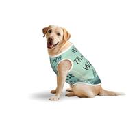Salelf Not All Those Who Wander are Lost (2) for Dog Costume, All Season Soft Pure Cotton Pet Harness, Outerwear for Medium to Large Dogs, Outdoor Walking
