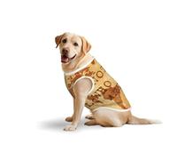 Salelf Not All Those Who Wander are Lost (3) for Dog Costume, All Season Soft Pure Cotton Pet Harness, Outerwear for Medium to Large Dogs, Outdoor Walking