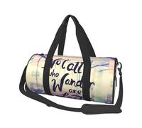 Salelf Not All Those Who Wander Are Lost for Duffle Bag, Waterproof Large Duffle Bag, Weekender Bag, Gym Bag, Sports Bag, Overnight Bag