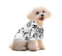 Salelf Officially Retired not My Problem Anymore for Pure Cotton Pet T-Shirt for Dogs & Cats - Soft, Breathable Summer Tee or Sleeveless Vest, for Small Medium Breeds with Sensitive Skin
