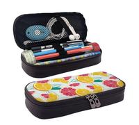 Salelf Orange Grapefruit Slice Pencil Case Portable Pencil Bag Pencil Pouch School Office Storage Pen Pouch Pouch Holder Box for Adults and Teen