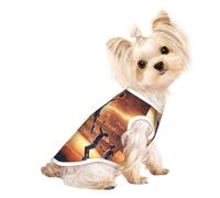 Salelf Passionate Basketball for Dog Shirts Elastic Soft Dog T-Shirts Breathable Pet Clothes Spring Summer Pet Apparel Tee Shirt for Puppy Kitty Cats Small Medium Dogs