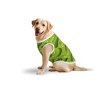 Salelf Pickles and Dill for Dog Costume, All Season Soft Pure Cotton Pet Harness, Outerwear for Medium to Large Dogs, Outdoor Walking