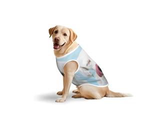 Salelf Puppy Licks Nose for Dog Costume, All Season Soft Pure Cotton Pet Harness, Outerwear for Medium to Large Dogs, Outdoor Walking