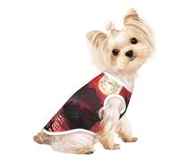 Salelf Riverside Full Moon for Dog Shirts Elastic Soft Dog T-Shirts Spring Summer Pet Clothes Breathable Pet Apparel Tee Shirt for Puppy Kitty Cats Small Medium Dogs