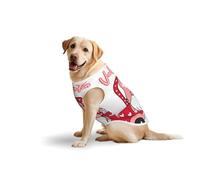 Salelf Romance for Dog Costume, All Season Soft Pure Cotton Pet Harness, Outerwear for Medium to Large Dogs, Outdoor Walking