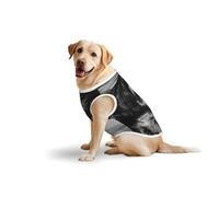 Salelf Running Horse Black and White for Dog Costume, All Season Soft Pure Cotton Pet Harness, Outerwear for Medium to Large Dogs, Outdoor Walking