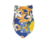 Salelf Sicilian Style Dog Bandana Premium Durable Triangle Scarf -1 PackWashable Make Your Pooch Stand Out Dog Bandana Suitable for Neutral Large Dogs