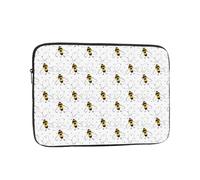 Salelf Small Bee for Laptop Sleeve for Laptop Sleeve for 10-17 Inch MacBook Air/Pro, Dell, HP, Shockproof Water Resistant Protective Case for School & Travel
