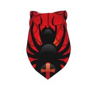 Salelf Spider on The Web Dog Bandana Premium Durable Triangle Scarf -1 PackWashable Make Your Pooch Stand Out Dog Bandana Suitable for Neutral Large Dogs