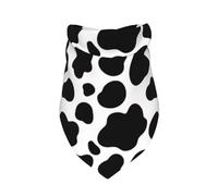 Salelf Spotted Skin of Cows Dog Bandana Premium Durable Triangle Scarf -1 PackWashable Make Your Pooch Stand Out Dog Bandana Suitable for Neutral Large Dogs