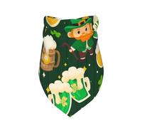 Salelf St Patrick's Day10 Dog Bandana Premium Durable Triangle Scarf -1 PackWashable Make Your Pooch Stand Out Dog Bandana Suitable for Neutral Large Dogs