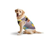Salelf Street Duckling for Dog Costume, All Season Soft Pure Cotton Pet Harness, Outerwear for Medium to Large Dogs, Outdoor Walking