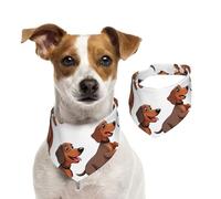 Salelf Sweetie Pie for Dog Bandana Adjustable - Quick Dry & Breathable Cotton, Cute Floral Pattern for Small Medium Large Dogs, Perfect for Holiday Photos