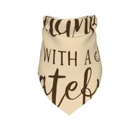 Salelf Thanksgiving with A Grateful Heart Dog Bandana Premium Durable Triangle Scarf -1 PackWashable Make Your Pooch Stand Out Dog Bandana Suitable for Neutral Large Dogs