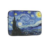 Salelf The Starry Night for Laptop Sleeve for Laptop Sleeve for 10-17 Inch MacBook Air/Pro, Dell, HP, Shockproof Water Resistant Protective Case for School & Travel
