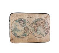 Salelf The World is Hemisphere for Laptop Sleeve for Laptop Sleeve for 10-17 Inch MacBook Air/Pro, Dell, HP, Shockproof Water Resistant Protective Case for School & Travel