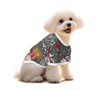Salelf Traditional Scandinavian Dwarf for Pure Cotton Pet T-Shirt for Dogs & Cats - Soft, Breathable Summer Tee or Sleeveless Vest, for Small Medium Breeds with Sensitive Skin