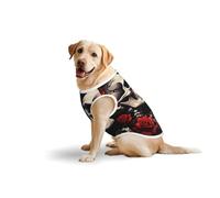 Salelf Until Death do us Part for Dog Costume, All Season Soft Pure Cotton Pet Harness, Outerwear for Medium to Large Dogs, Outdoor Walking