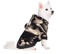 Salelf Until Death do us Part for Small Dog Hoodie for Winter Fall, Warm Polyester Puppy Clothes with Hood, Soft Cozy Dog Sweater for Small Breeds, Cold Weather Pet Apparel