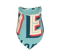 Salelf Vintage Sign Home Sweet Home Dog Bandana Premium Durable Triangle Scarf -1 PackWashable Make Your Pooch Stand Out Dog Bandana Suitable for Neutral Large Dogs