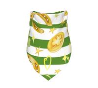 Salelf Watercolor St Patrick Day Dog Bandana Premium Durable Triangle Scarf -1 PackWashable Make Your Pooch Stand Out Dog Bandana Suitable for Neutral Large Dogs