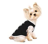 Salelf Waxing Waning Moon for Dog Shirts Elastic Soft Dog T-Shirts Breathable Pet Clothes Spring Summer Pet Apparel Tee Shirt for Puppy Kitty Cats Small Medium Dogs