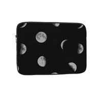 Salelf Waxing Waning Moon1 for Laptop Sleeve for Laptop Sleeve for 10-17 Inch MacBook Air/Pro, Dell, HP, Shockproof Water Resistant Protective Case for School & Travel
